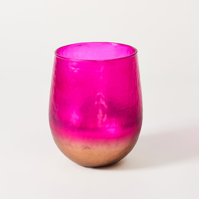 Large Votive - Fuchsia / Smoke