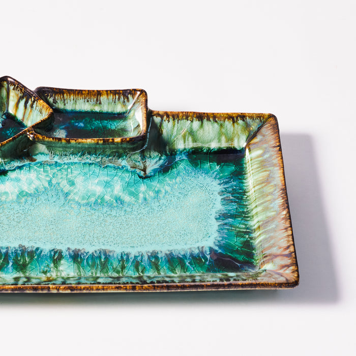 Gt.Rect. Chip and Dip Plate