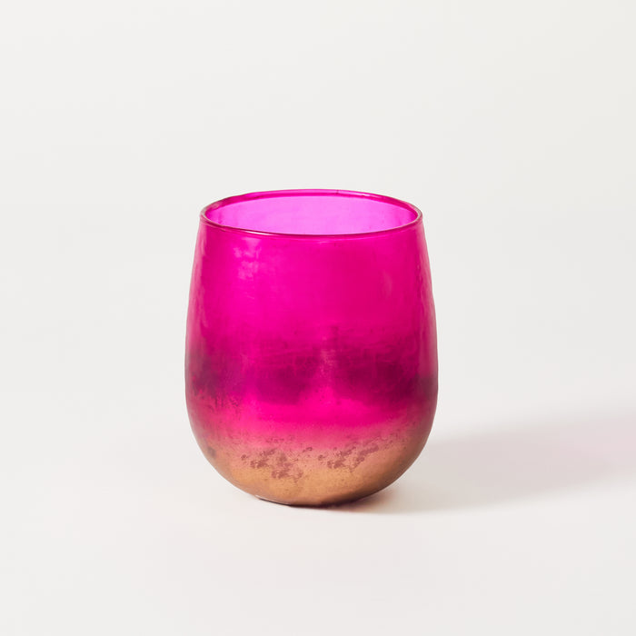 Medium Votive - Fuchsia / Smoke