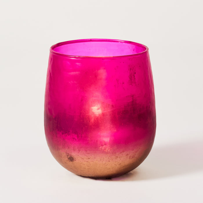 Large Votive - Fuchsia / Smoke