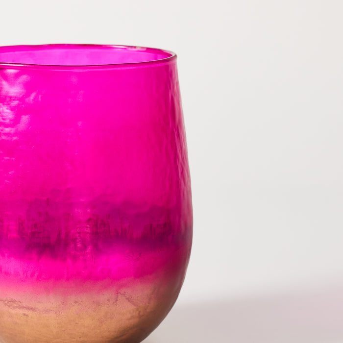 Small Votive - Fuchsia / Smoke